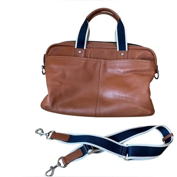 COACH Leather Bag Multipurpose UNISEX - Picture 2 of 8